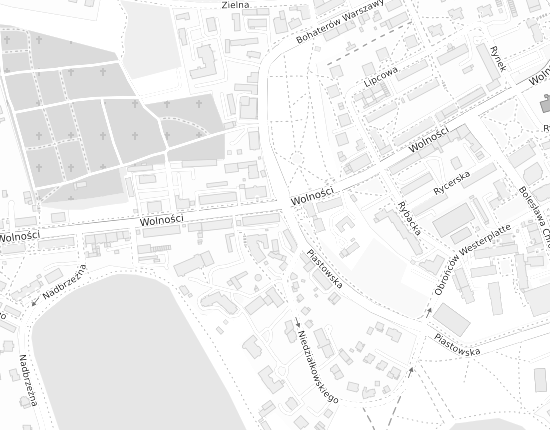 Mapa z adresem organizacji