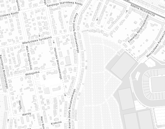 Mapa z adresem organizacji