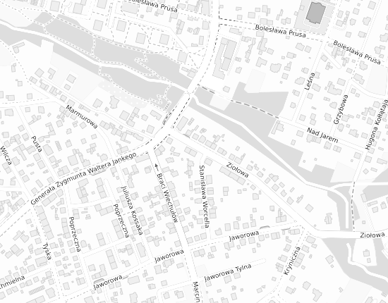Mapa z adresem organizacji