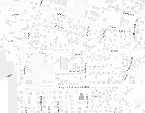 Mapa z adresem organizacji