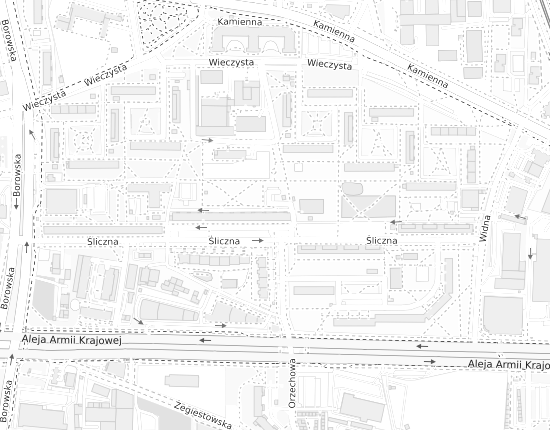 Mapa z adresem organizacji