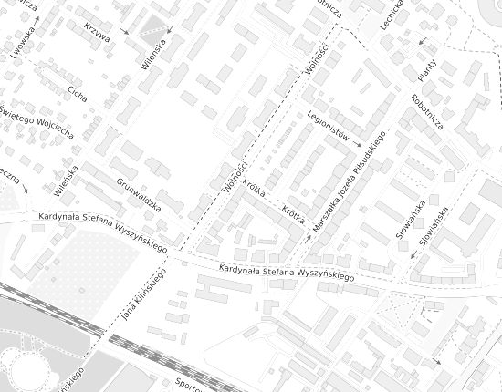 Mapa z adresem organizacji