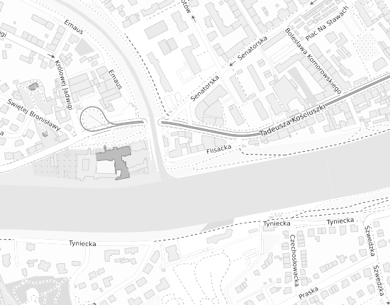 Mapa z adresem organizacji