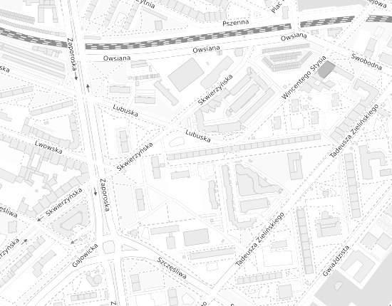Mapa z adresem organizacji