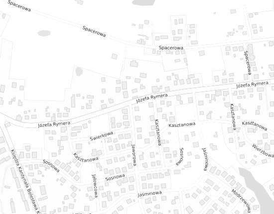 Mapa z adresem organizacji