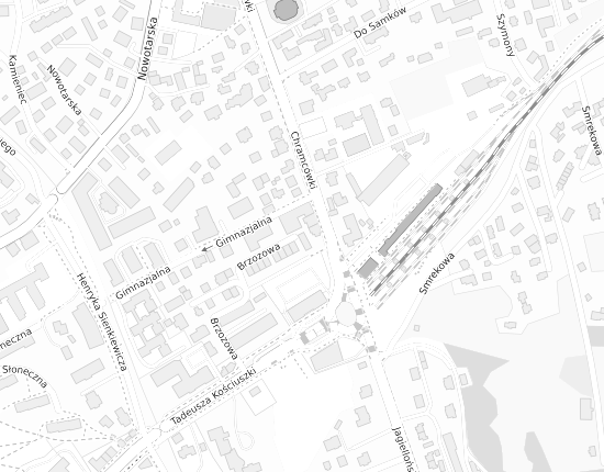 Mapa z adresem organizacji