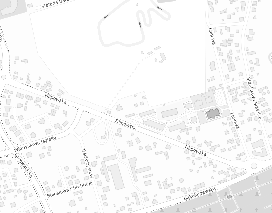 Mapa z adresem organizacji