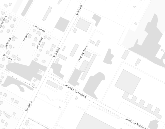 Mapa z adresem organizacji
