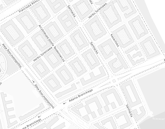 Mapa z adresem organizacji