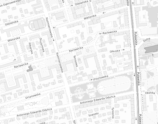 Mapa z adresem organizacji