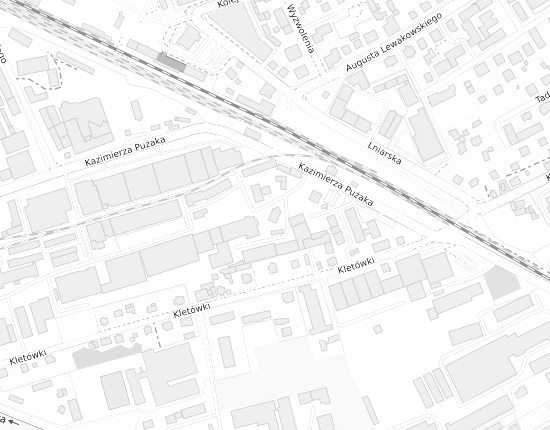 Mapa z adresem organizacji