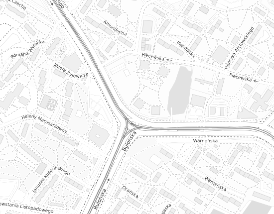 Mapa z adresem organizacji