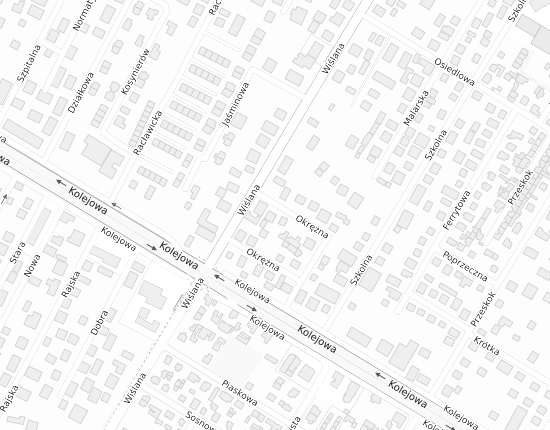 Mapa z adresem organizacji