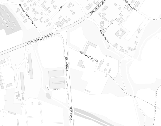 Mapa z adresem organizacji