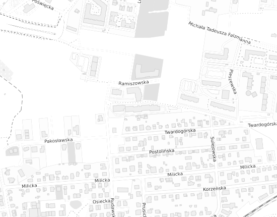 Mapa z adresem organizacji