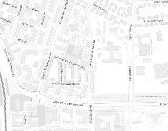 Mapa z adresem organizacji