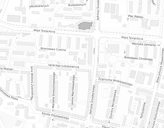 Mapa z adresem organizacji
