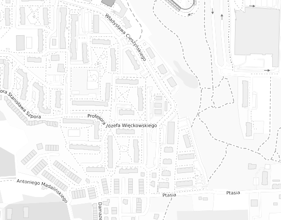Mapa z adresem organizacji