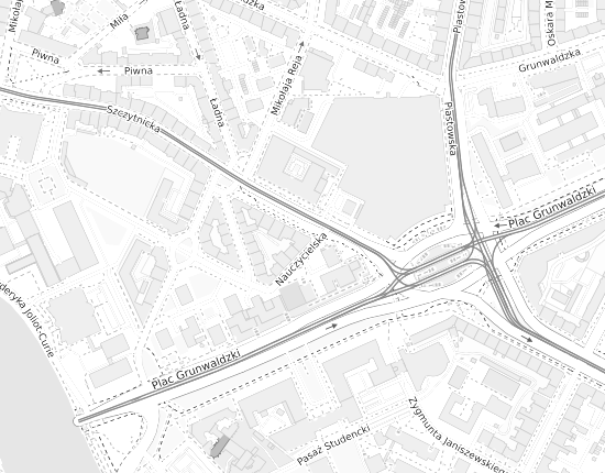 Mapa z adresem organizacji