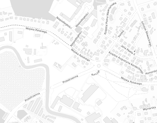 Mapa z adresem organizacji