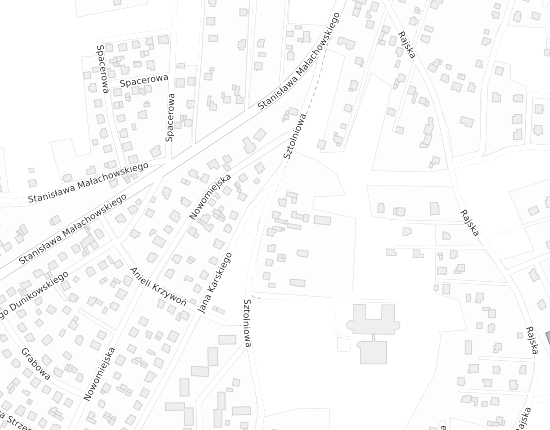 Mapa z adresem organizacji