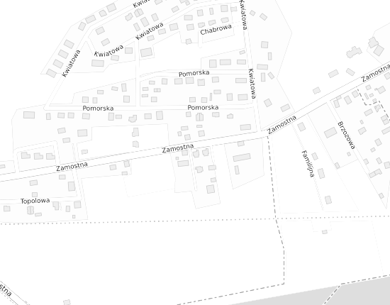 Mapa z adresem organizacji