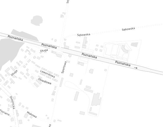 Mapa z adresem organizacji