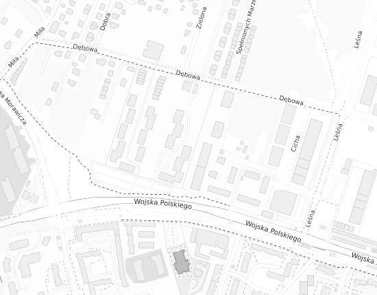 Mapa z adresem organizacji