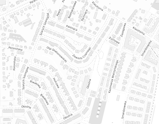 Mapa z adresem organizacji