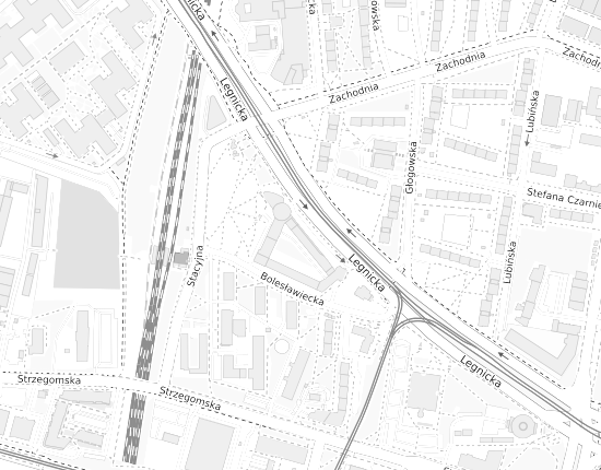 Mapa z adresem organizacji