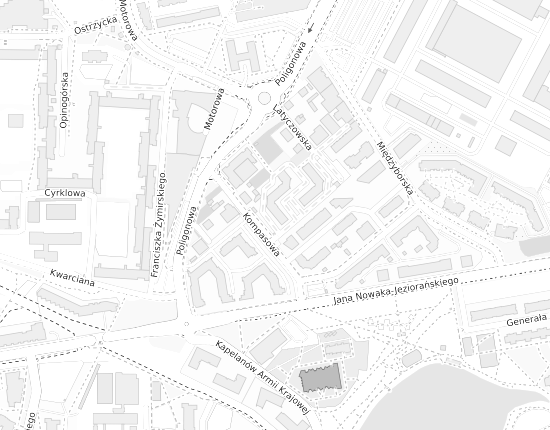 Mapa z adresem organizacji