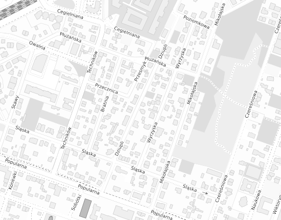 Mapa z adresem organizacji