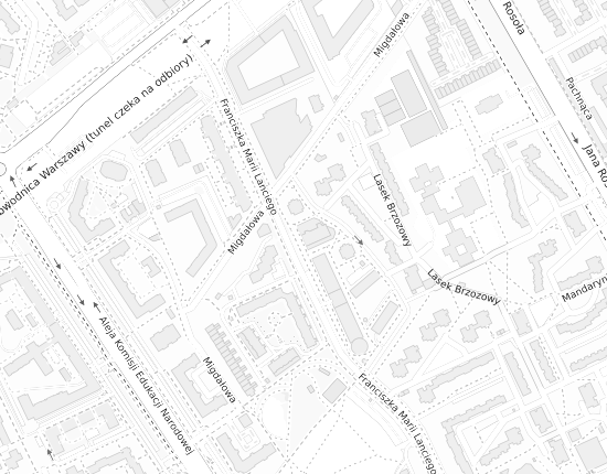 Mapa z adresem organizacji