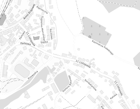 Mapa z adresem organizacji