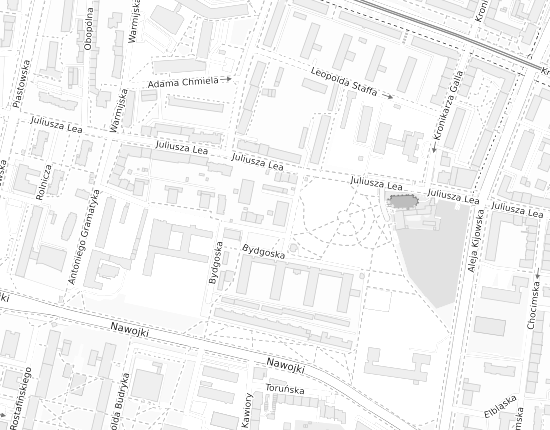 Mapa z adresem organizacji