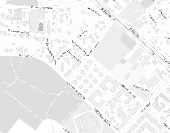 Mapa z adresem organizacji