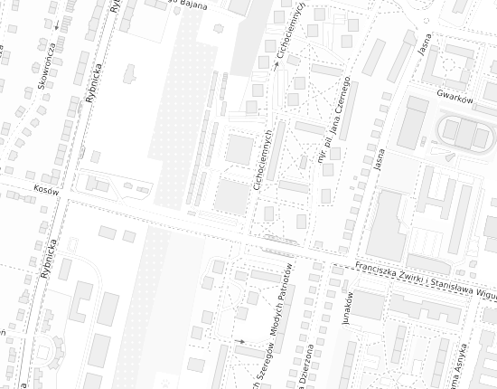 Mapa z adresem organizacji