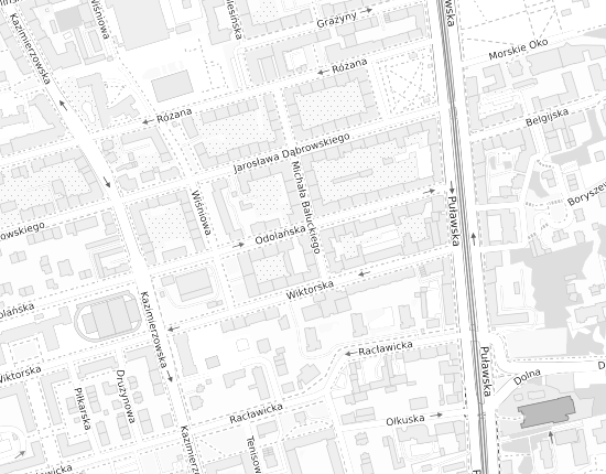 Mapa z adresem organizacji