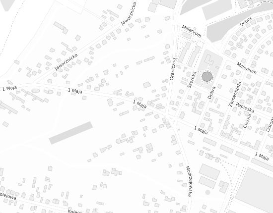 Mapa z adresem organizacji