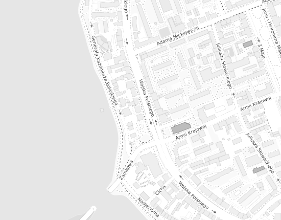 Mapa z adresem organizacji
