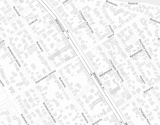 Mapa z adresem organizacji