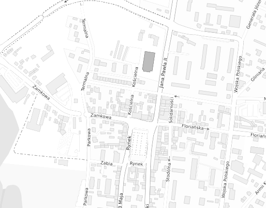 Mapa z adresem organizacji