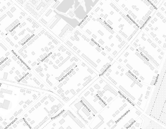 Mapa z adresem organizacji