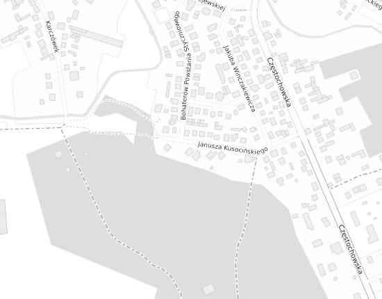 Mapa z adresem organizacji