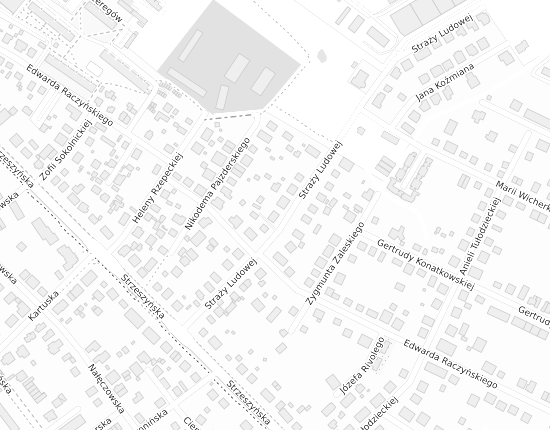 Mapa z adresem organizacji