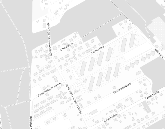 Mapa z adresem organizacji