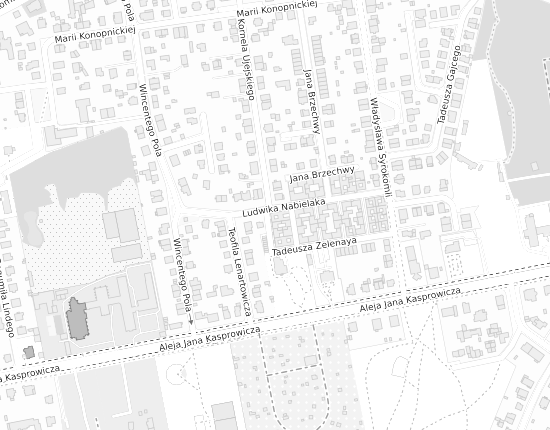 Mapa z adresem organizacji