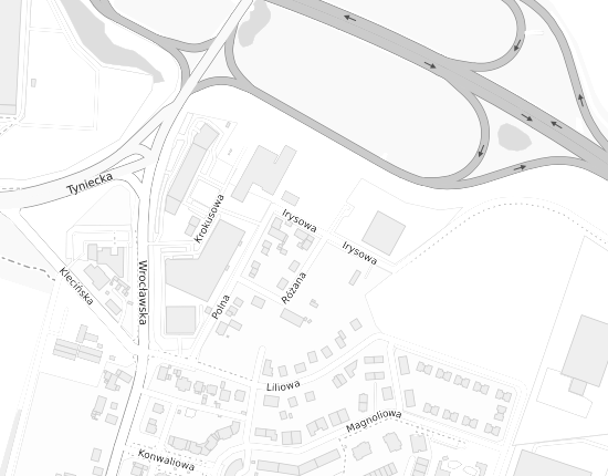 Mapa z adresem organizacji