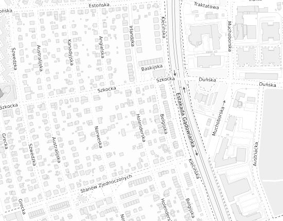 Mapa z adresem organizacji