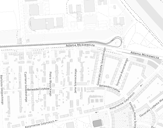 Mapa z adresem organizacji